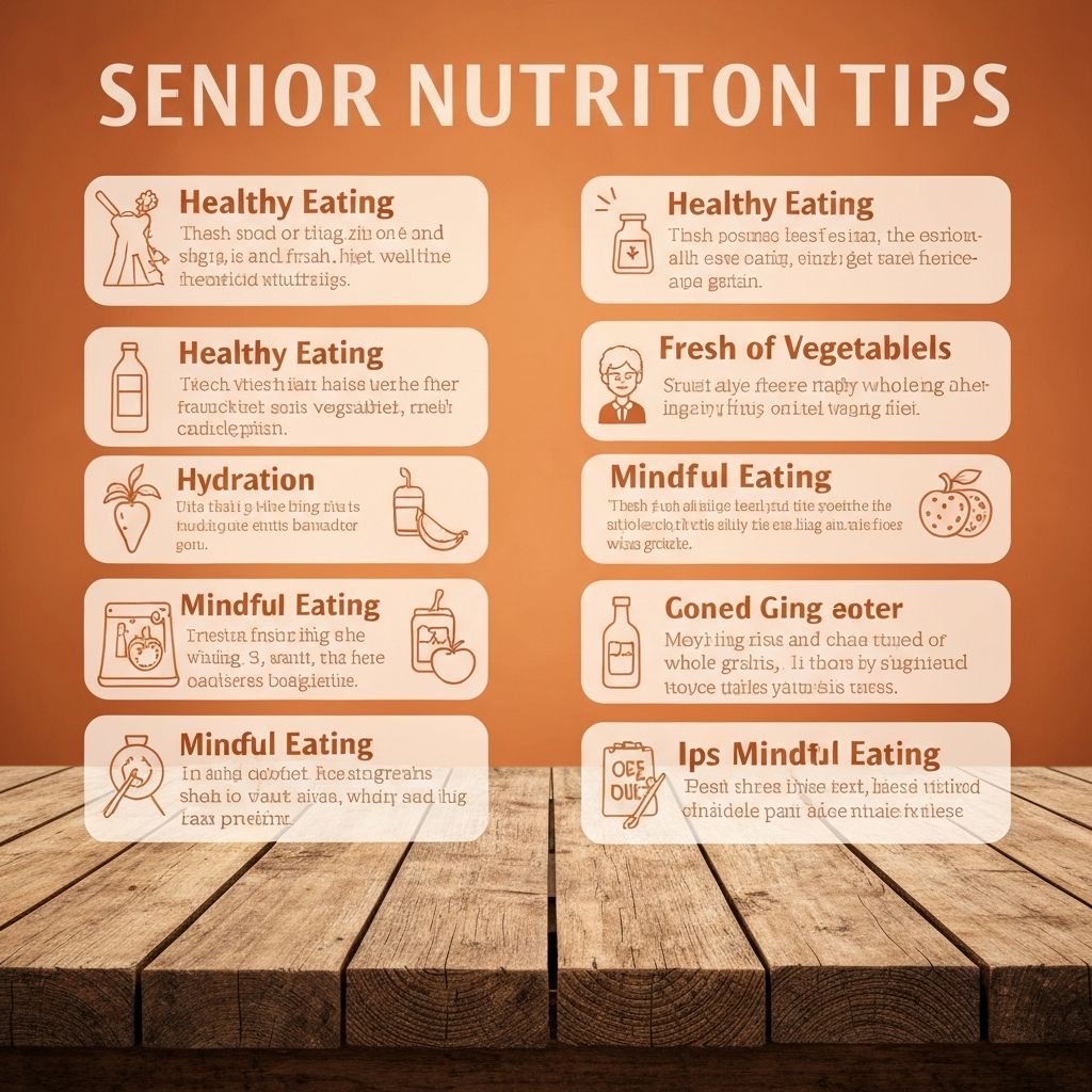 Nutrition Tips for Healthy Aging